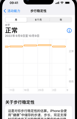 宝鸡iPhone手机维修如何在iPhone开启'步行稳定性通知'